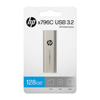 HP X796C 128GB USB 3.2 Dual Type-A/C Flash Drive - Golden HP