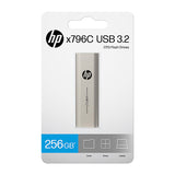 HP X796C 256GB USB 3.2 Flash Drive - Dual USB-A & USB-C - Light Gold