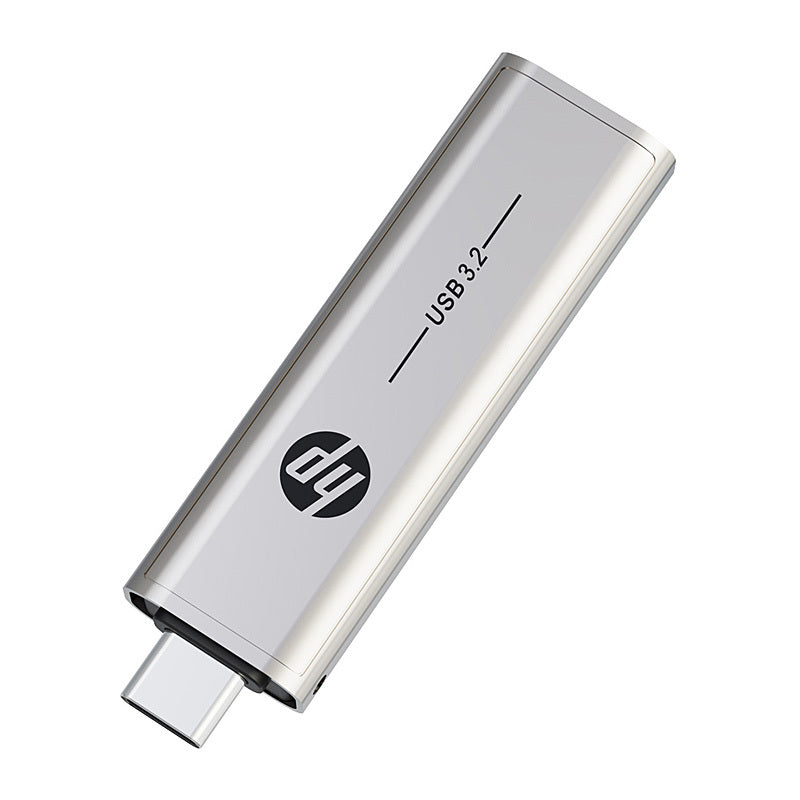 HP X796C 256GB USB 3.2 Flash Drive - Dual USB-A & USB-C - Light Gold HP