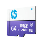 HP mx330 U3 MicroSD Card + Adapter for 4K & Full HD Devices HP