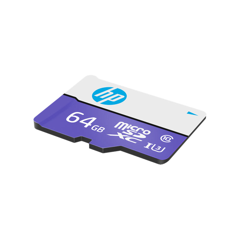HP mx330 U3 MicroSD Card + Adapter for 4K & Full HD Devices HP