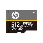 HP mx350 U3 A2 V30 microSD Card - Expand Mobile Storage & Capture 4K HP