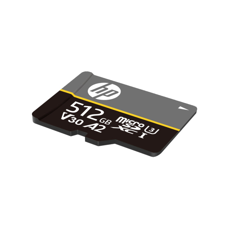 HP mx350 U3 A2 V30 microSD Card - Expand Mobile Storage & Capture 4K HP
