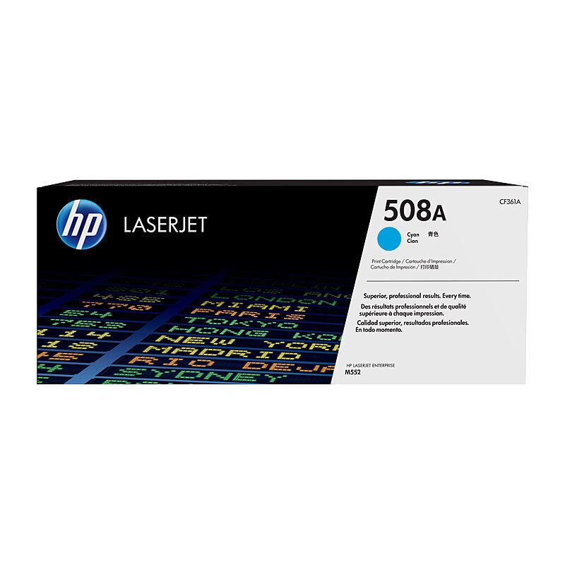 HP #508A Cyan Toner CF361A Toner Cartridge