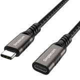Simplecom USB-C Male to Female Extension Cable USB 3.2 Gen2 PD 100W 20Gbps 1M - Simplecom CAU610