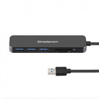 Simplecom CH365 3-Port USB 3.0 Hub with SD & MicroSD Card Reader Simplecom