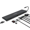 Simplecom CHN622 12-in-1 USB-C Docking Station & Laptop Stand | Triple Display Simplecom