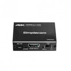Simplecom HDMI 2.0 1x2 Splitter 4K@60Hz HDR10 - Duplicate HDMI Signal Simplecom