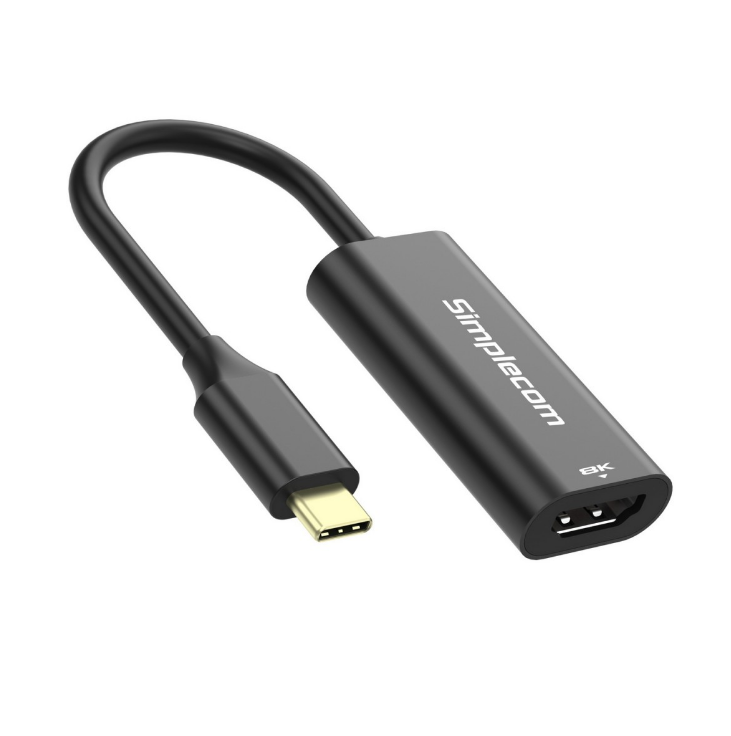 Simplecom USB-C to HDMI 2.1 Adapter - 8K@60Hz Video Converter