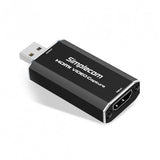 Simplecom DA315 1080p HDMI to USB Video Capture Card for Live Stream Simplecom