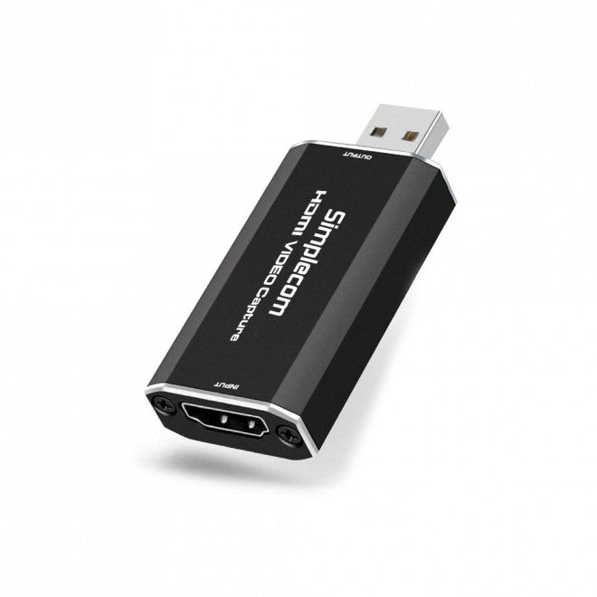 Simplecom DA315 1080p HDMI to USB Video Capture Card for Live Stream Simplecom