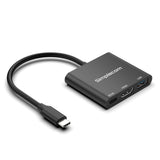 Simplecom USB-C 3-in-1 Hub: HDMI 4K 60Hz, USB, 100W PD Simplecom