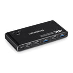 Simplecom KM420 2-Port HDMI KVM Switch for 2 PCs | 4K 60Hz & 4-Port USB 3.0 Hub Simplecom