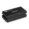Simplecom KM470 2-Port USB-C KVM Switch 8K HDMI 2.1 DP Docking Station Simplecom