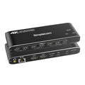 Simplecom KM590 USB-C KVM Switch - Dual 4K HDMI Dock for 2 Laptops Simplecom