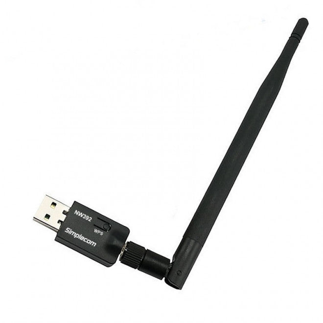 Simplecom NW392 USB WiFi Adapter | Wireless N 300Mbps 5dBi Antenna