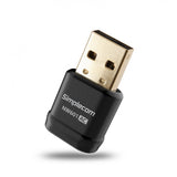 Simplecom NW601 AC600 Mini Dual Band WiFi USB Adapter for PC/Mac Simplecom