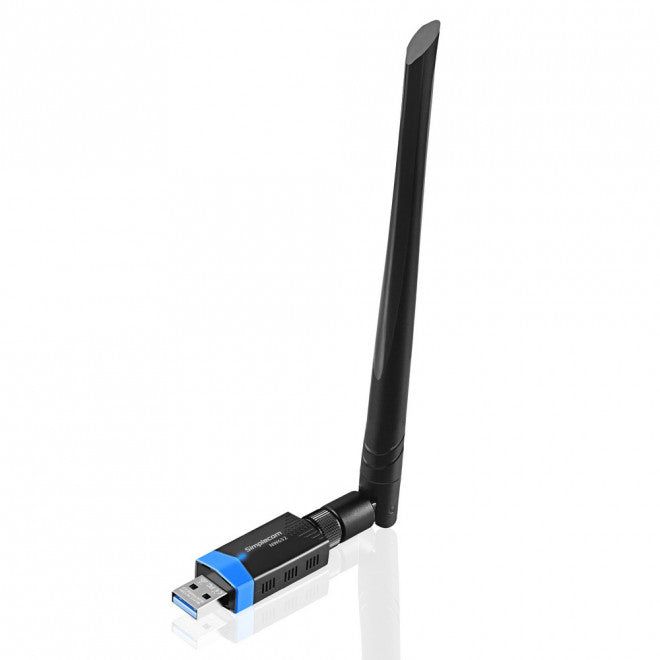 Simplecom NW632 AC1200 Wi-Fi 5 + Bluetooth 5.0 USB Adapter for PC Simplecom
