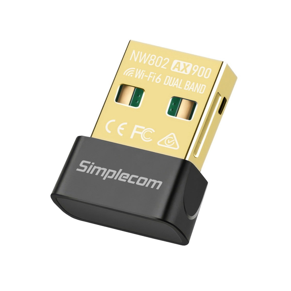 Simplecom NW802 Wi-Fi 6 Dual Band USB Nano Adapter for PC/Laptop Simplecom