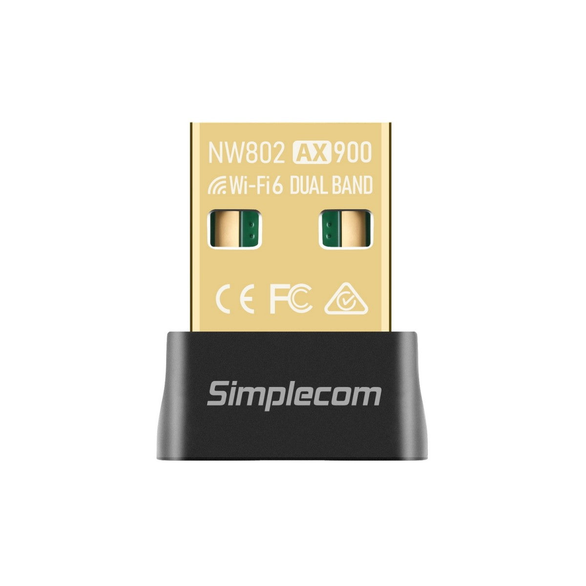 Simplecom NW802 Wi-Fi 6 Dual Band USB Nano Adapter for PC/Laptop