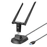 Simplecom NW811v3 AX5400 Tri-Band WiFi 6E USB Adapter for PC Simplecom