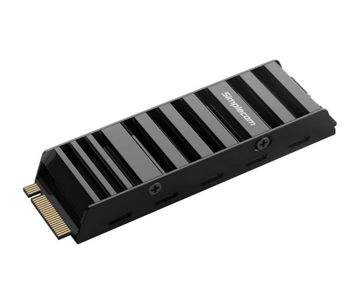 Simplecom SA110 M.2 SSD Heatsink for PS5 & PC | Aluminum Cooler Simplecom
