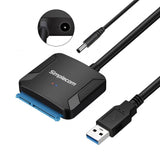 Simplecom USB 3.0 to SATA Adapter for 2.5 & 3.5 HDD/SSD with Power Simplecom
