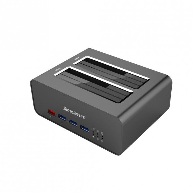 Simplecom SD352 Dual SATA Docking Station with USB 3.0 Hub & Charger Simplecom