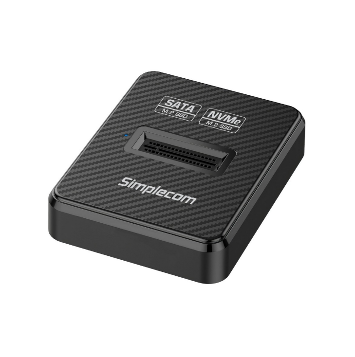 Simplecom SD511 M.2 SSD Dock | NVMe & SATA | USB 3.2 Gen 2 | 10Gbps Simplecom