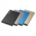 Simplecom SE221 USB-C 2.5 SATA HDD/SSD Enclosure - Aluminium Black Simplecom