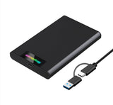 Simplecom SE239 USB-C 2.5 SATA SSD/HDD Enclosure with RGB Simplecom