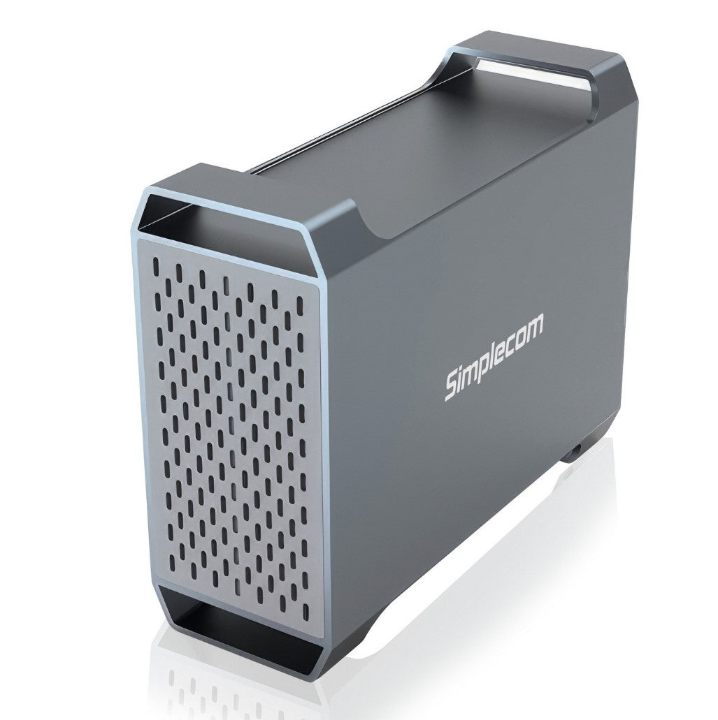 Simplecom SE482 USB-C Dual 3.5 HDD RAID Enclosure | External Storage Hub Simplecom