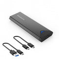 Portable NVMe M.2 SSD Enclosure | USB-C 10Gbps External Drive Simplecom