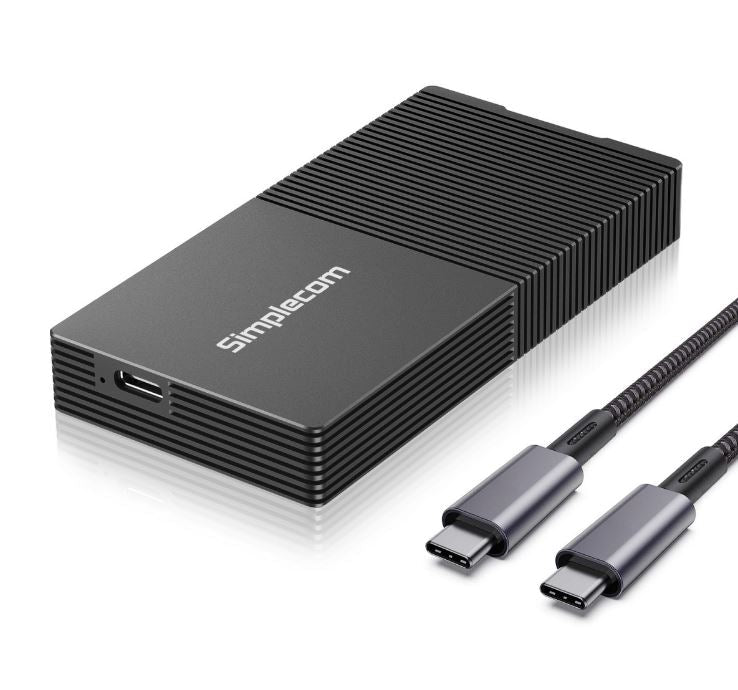 Simplecom SE640 USB4 to NVMe M.2 SSD USB-C Enclosure 40Gbps - SE640