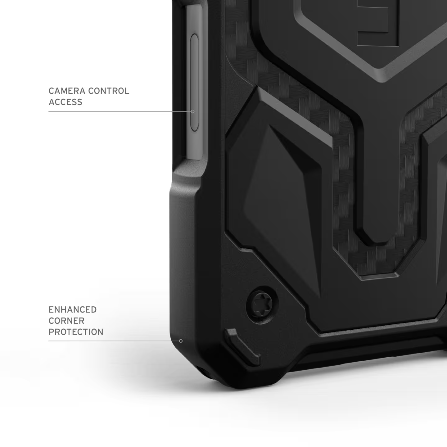 UAG Monarch Pro Apple iPhone 16 Plus (6.7") Rugged Case - Carbon Fiber 