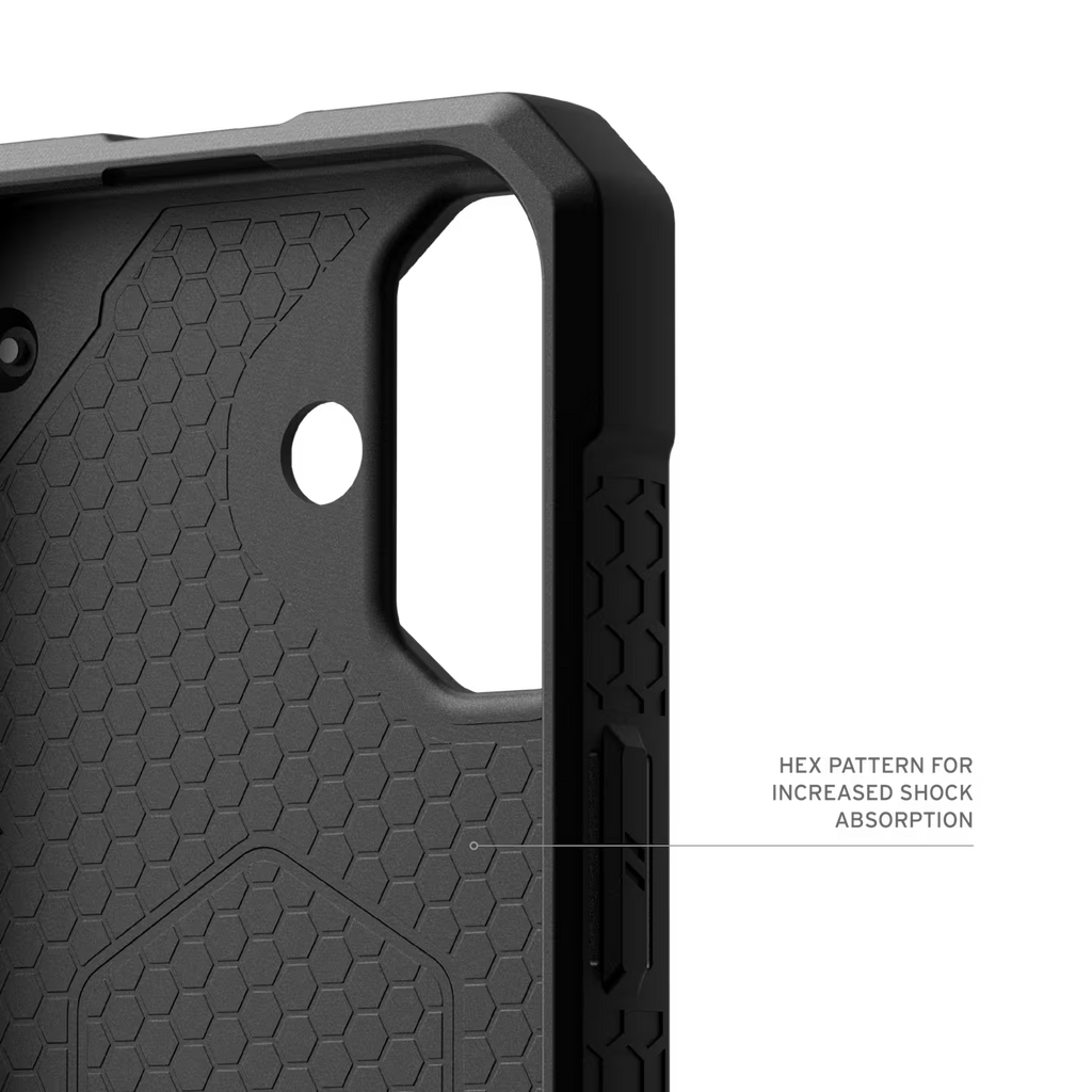 UAG Monarch Pro Apple iPhone 16 Plus (6.7") Rugged Case - Carbon Fiber 