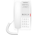 FANVIL, H4 Hotel IP Phone, White, Cost-effective hotel IP phone, HD voice, 0/100Mbps Ethernet, and P - H4-W