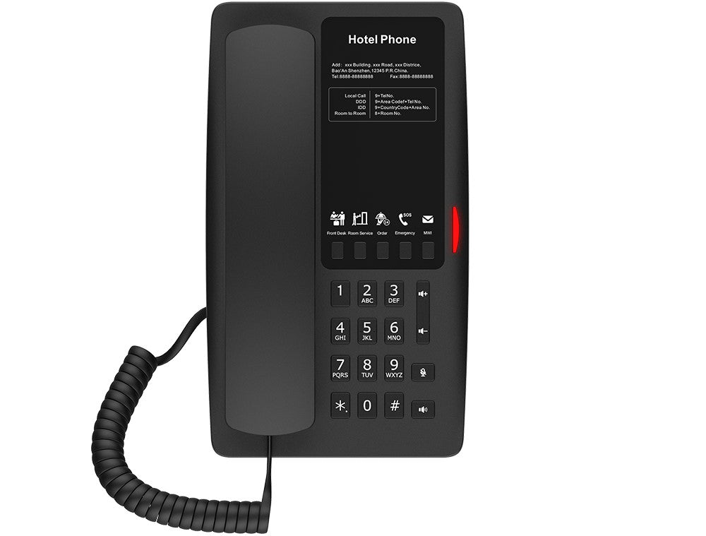 Fanvil H4 Hotel IP Phone with HD Voice & PoE Fanvil