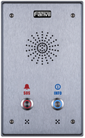 Fanvil i12D 2-Button SIP Door Intercom with PoE Fanvil