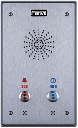 Fanvil i12D 2-Button SIP Door Intercom with PoE Fanvil