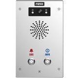 Fanvil i16SV-02P Outdoor Video SIP Intercom | Secure Door Entry Fanvil