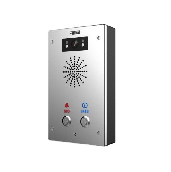 Fanvil i16SV-02P Outdoor Video SIP Intercom | Secure Door Entry Fanvil