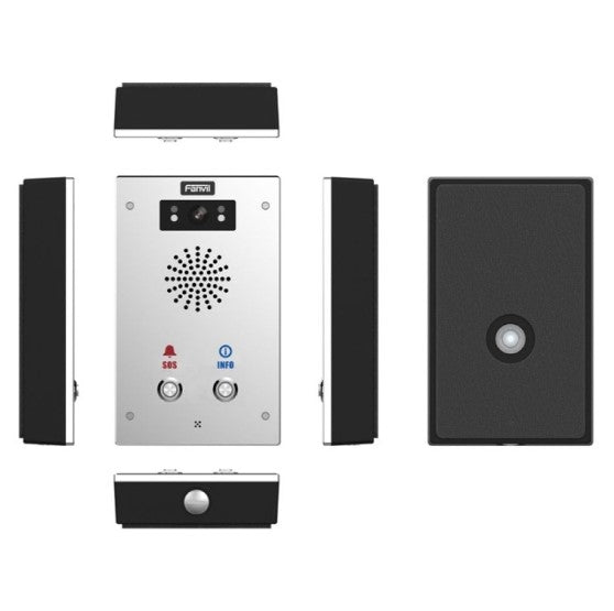 Fanvil i16SV-02P Outdoor Video SIP Intercom | Secure Door Entry Fanvil