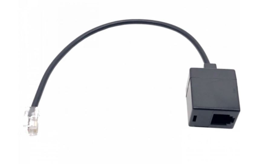 Fanvil RJ9 Headset Connector Cable for EHS Adaptor - 15cm Black Fanvil
