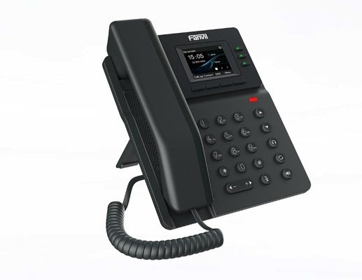Fanvil V60P Basic IP Phone | HD Voice, PoE, 6-Way Conference Fanvil