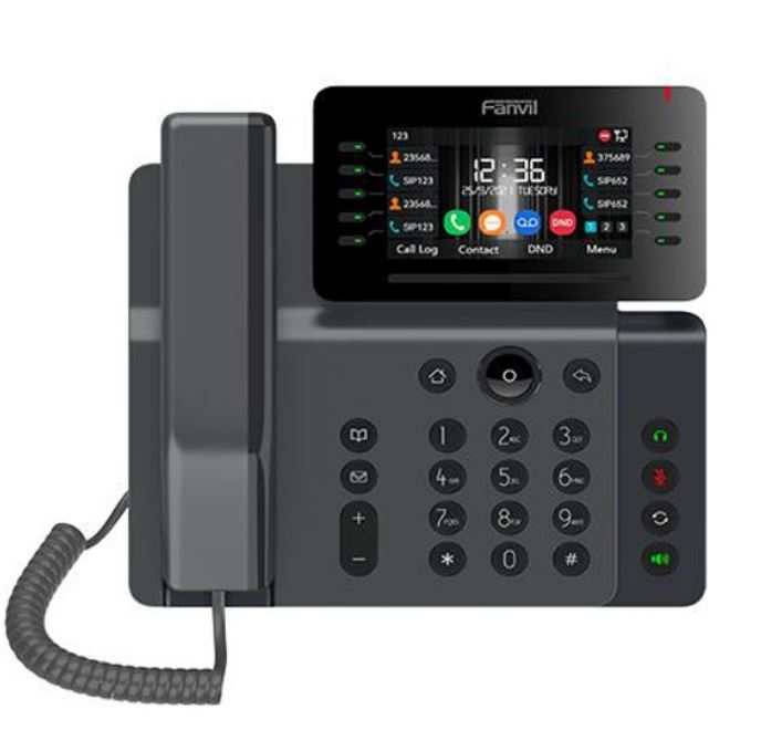 Fanvil V65 Prime Business IP Phone | Wi-Fi, Bluetooth, HD Audio Fanvil