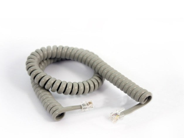 Fanvil V67/V65 Series Curly Headset Cord - Gray 