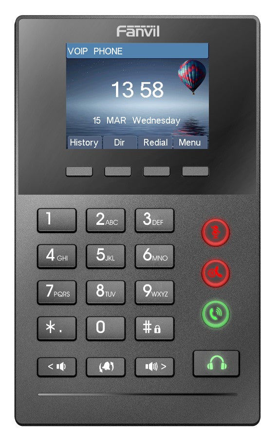 Fanvil X2P IP Phone for Call Centers - HD Voice & PoE Fanvil