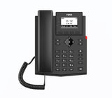 Fanvil X301P Entry Level IP Phone, 2.3' Dot-matrix screen, 10/100Mbps, PoE, Cost-Effective SIP Phone - X301P