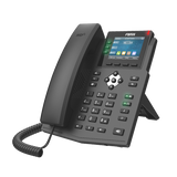 Fanvil X3U Pro Enterprise IP Phone - 2.8' Colour Screen, 3 Lines, No DSS Buttons, Dual Gigabit NIC - X3U-PRO